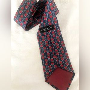 Christian Dior Monsieur Silk Tie Vintage